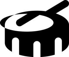 Music Drum Svg Line Art, Free Vectors File